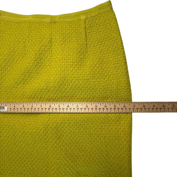Boden Women’s Mustard Wool Blend Pencil Skirt Lined Size UK 10 / US 6 - Picture 9 of 10